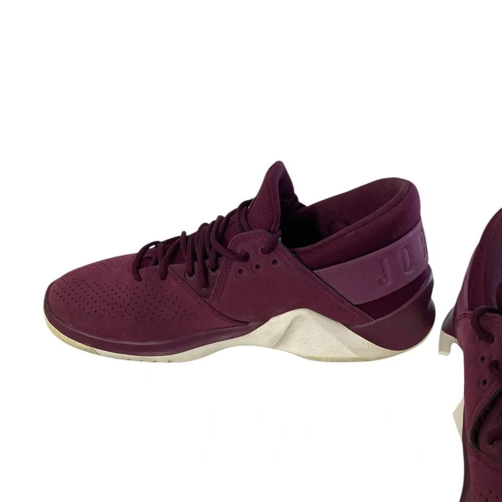 Nike Air Jordan Flight Fresh Premium‎ AH6462 625 Maroon Basketball Mens Size 8.5